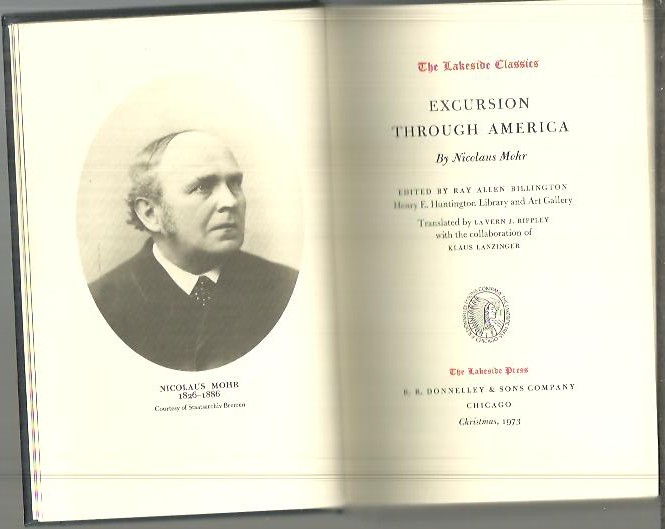 EXCURSION THROUGH AMERICA.