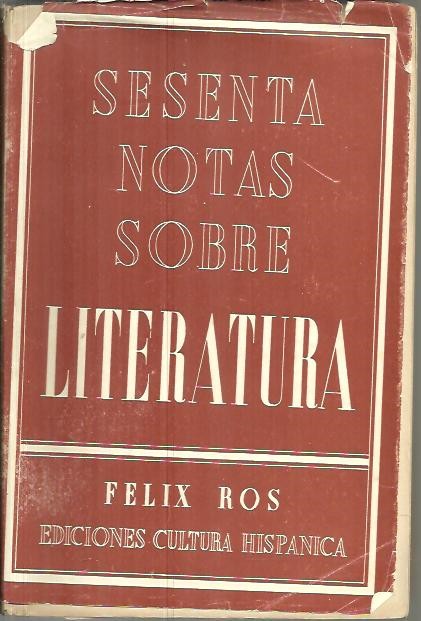 60 NOTAS SOBRE LITERATURA.