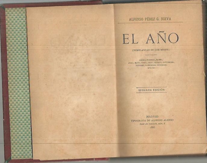 EL A�O. (SEMBLANZA DE LOS MESES).