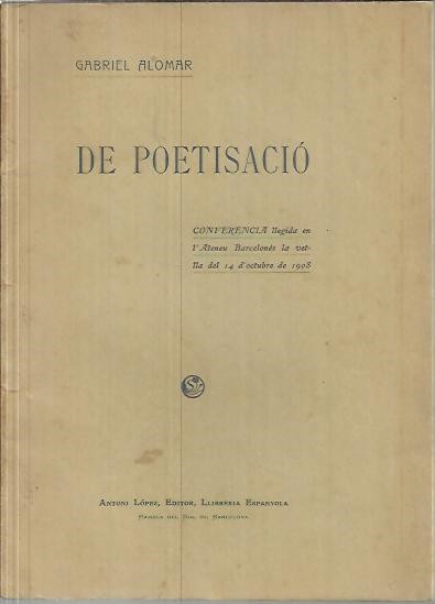 DE POETISACIO.