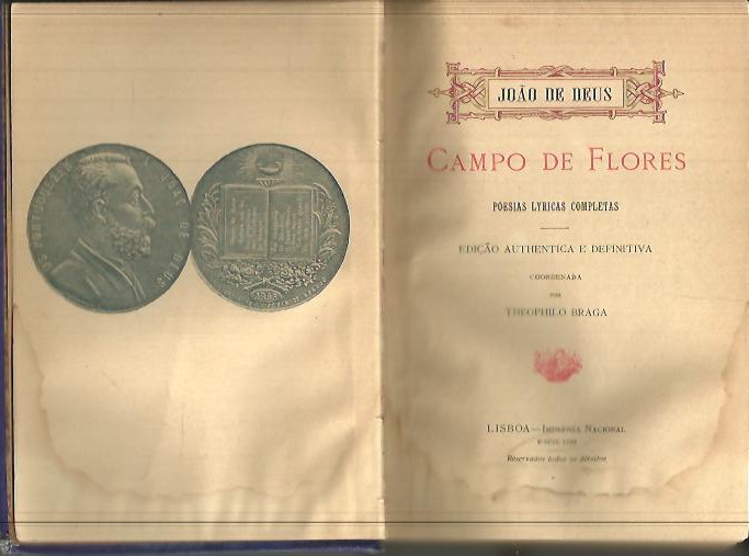 CAMPO DE FLORES. POESIAS LYRICAS COMPLETAS.