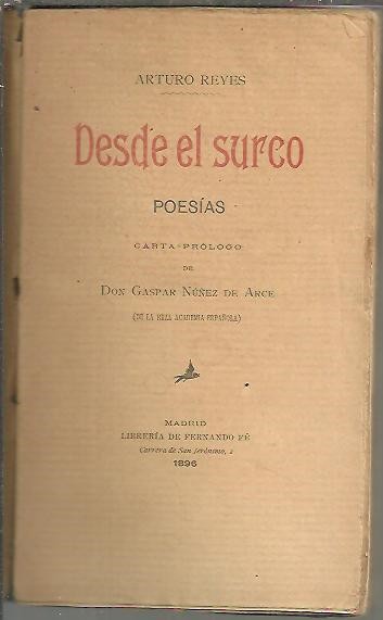 DESDE EL SURCO. POESIAS.