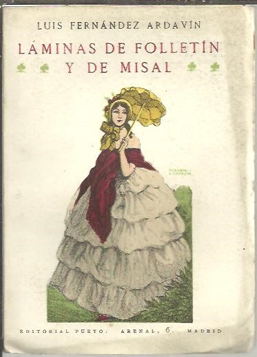 LAMINAS DE FOLLETIN Y DE MISAL.