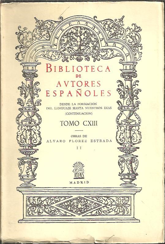OBRAS DE ALVARO FLOREZ DE ESTRADA. II.