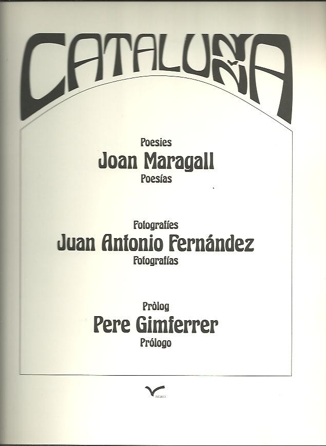 CATALUNYA. CATALU�A.