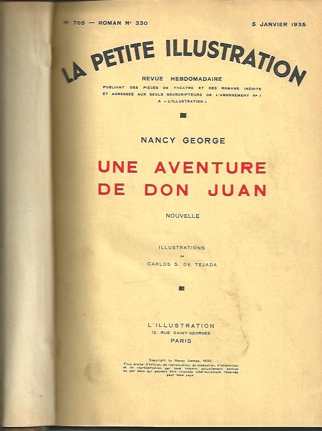 LA PETITE ILLUSTRATION. (N. 705-720). JANVIER-AVRIL.