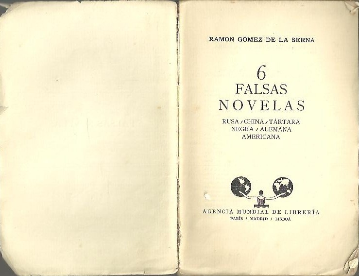 6 FALSAS NOVELAS. RUSA, CHINA, TARTARA, NEGRA, ALEMANA, AMERICANA.