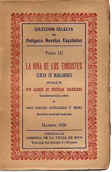 LA NI�A DE LOS EMBUSTES, TERESA DE MANZANARES.