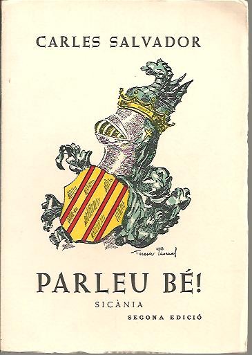 PARLEU BE!. NOTES LING�ISTIQUES. (OBRA POSTUMA).