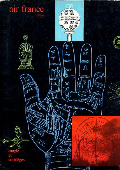 AIR FRANCE REVUE. N. 32. MAGIE ET SORITLEGES. HIVER 1962-PRINTEMPS 1963.
