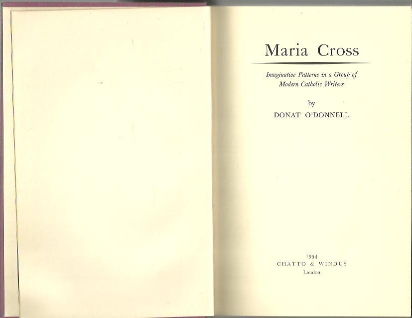 MARIA CROSS.