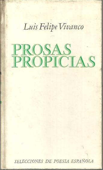 PROSAS PROPICIAS.