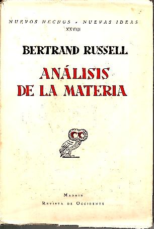 ANALISIS DE LA MATERIA.
