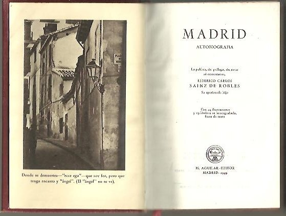 MADRID. AUTOBIOGRAFIA.