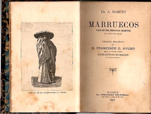 MARRUECOS. VIAJE DE UNA EMBAJADA FRANCESA A LA CORTE DEL SULTAN.