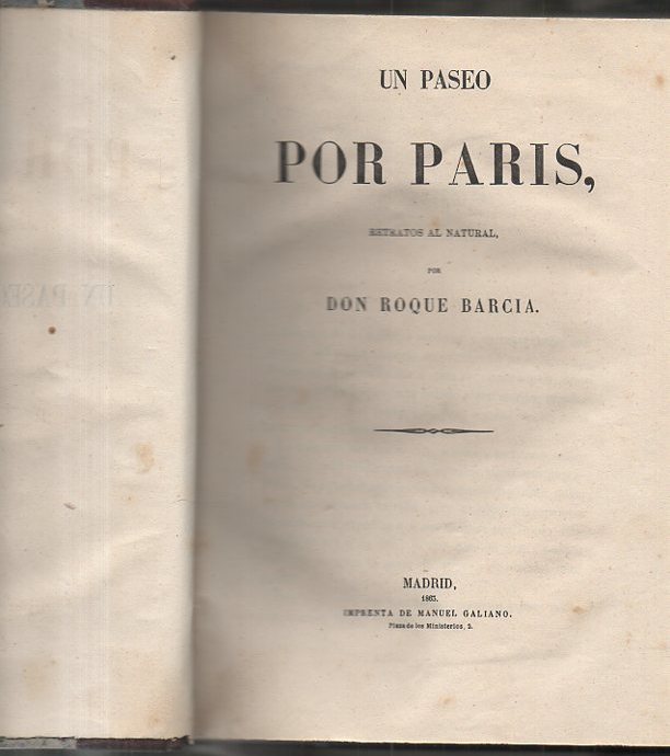 UN PASEO POR PARIS. RELATOS AL NATURAL.