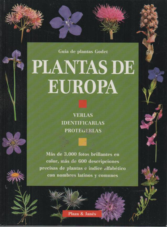 PLANTAS DE EUROPA. HIERBAS Y ARBUSTOS.