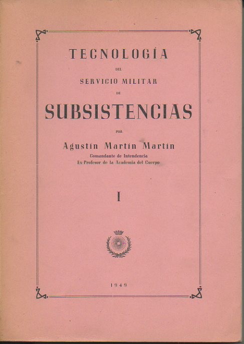 TECNOLOGIA DEL SERVICIO MILITAR EN SUBSISTENCIA.