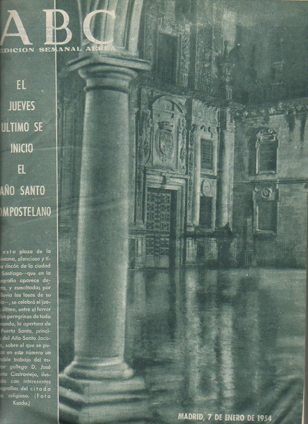 ABC. EDICION SEMANAL AEREA. 7 ENERO-24 JUNIO 1954. A�O 47.