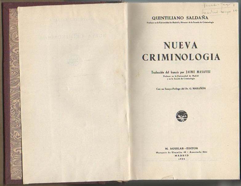NUEVA CRIMINOLOGIA.