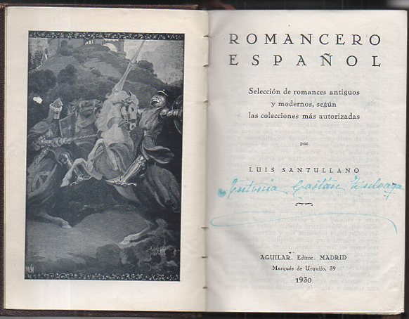 ROMANCERO ESPA�OL.