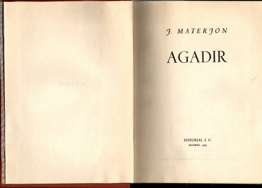 AGADIR.