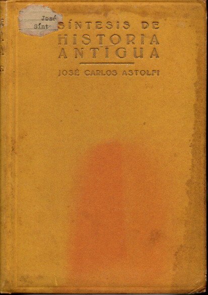 SINTESIS DE HISTORIA ANTIGUA.
