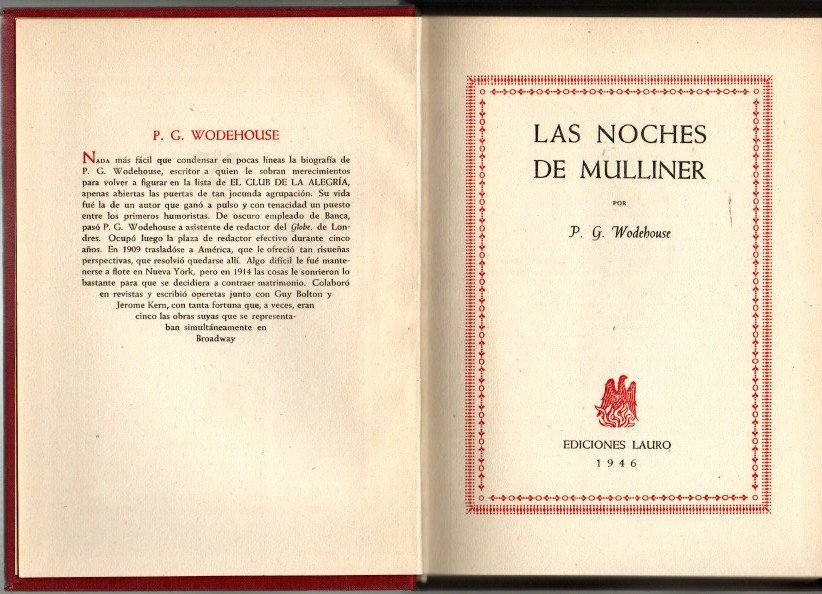 LAS NOCHES DE MULLINER.