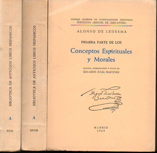 CONCEPTOS ESPIRITUALES Y MORALES.